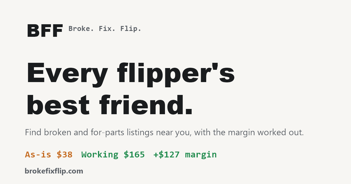 Broke Fix Flip screenshot